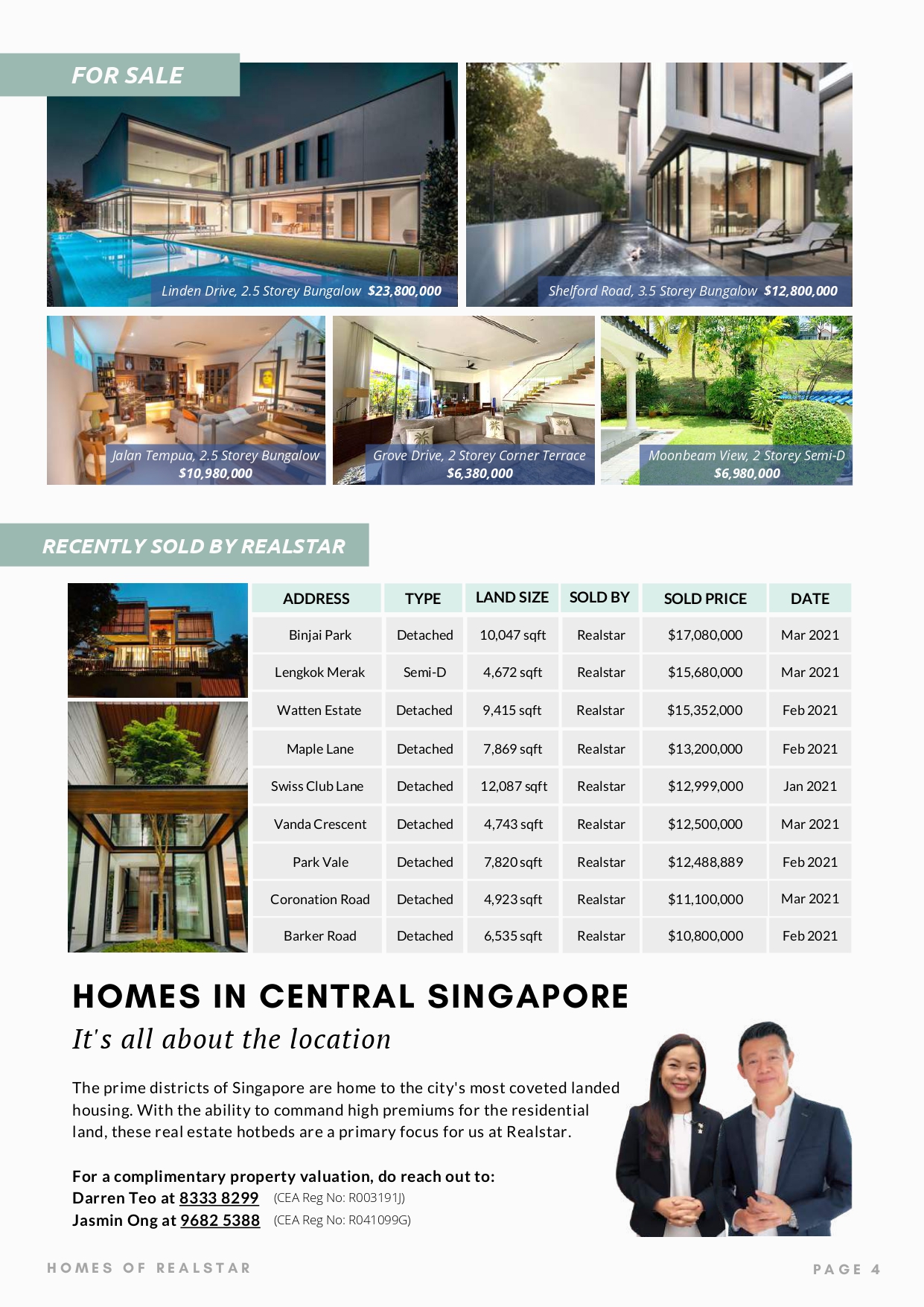 Issue 1 . Apr 2021 . Homes of Realstar page 4