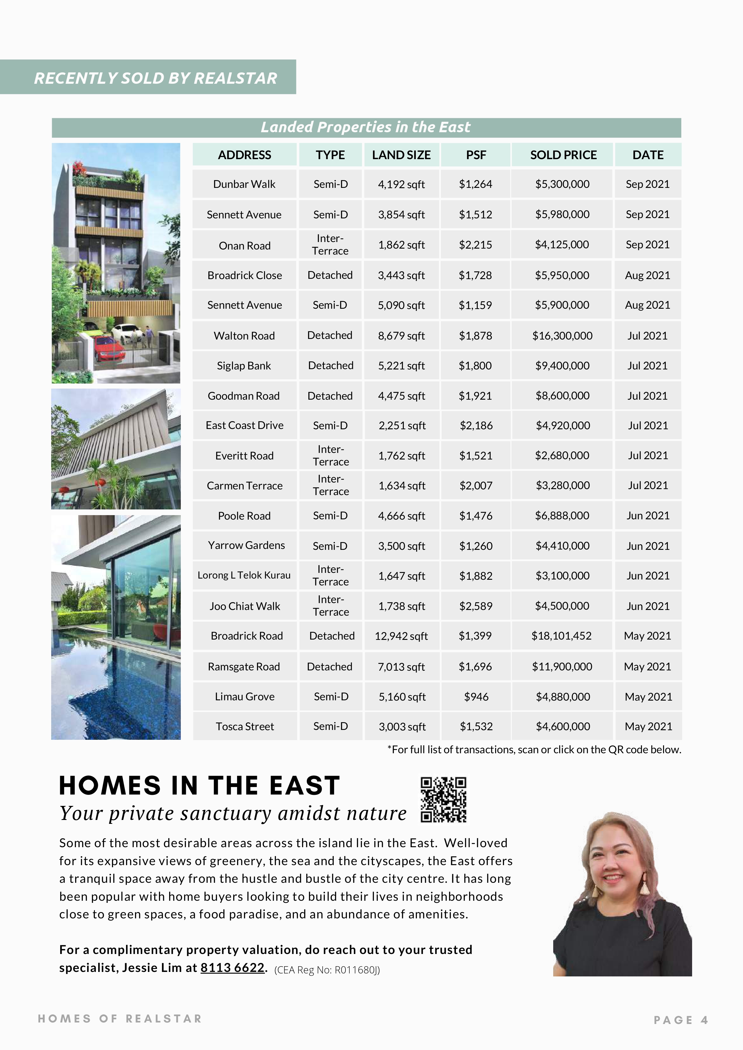 Issue 3 . Oct 2021 . Homes of Realstar page 4