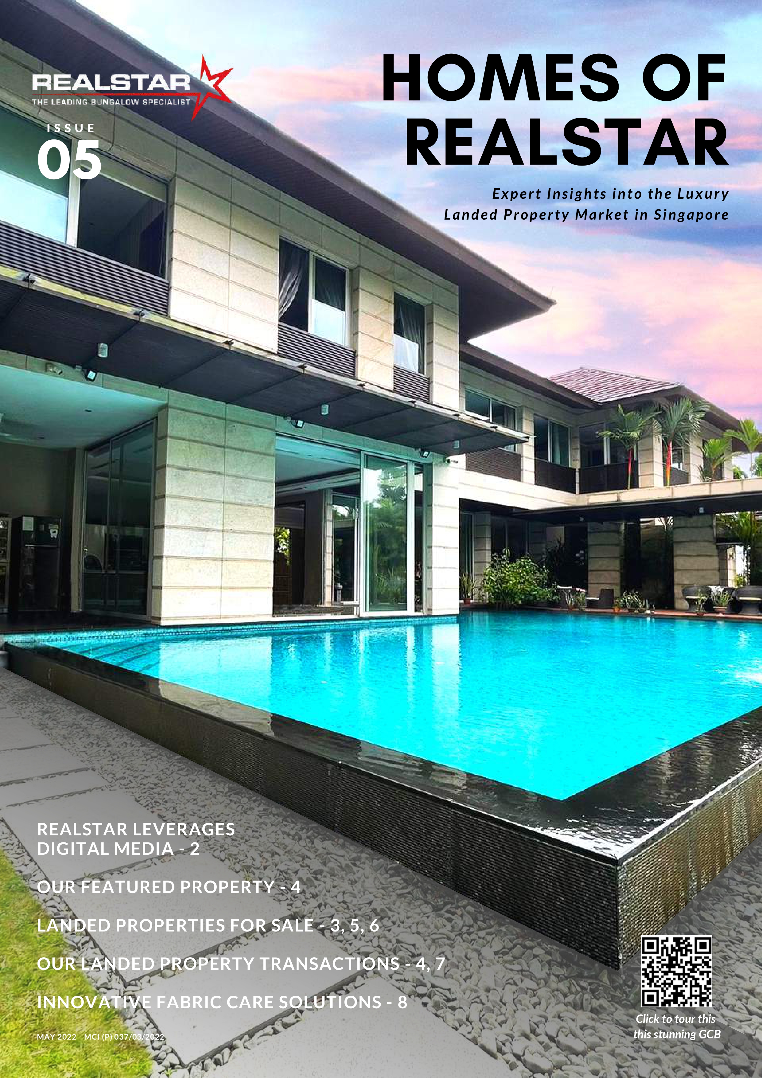 Issue 5 . Apr 2022 . Homes of Realstar page 1