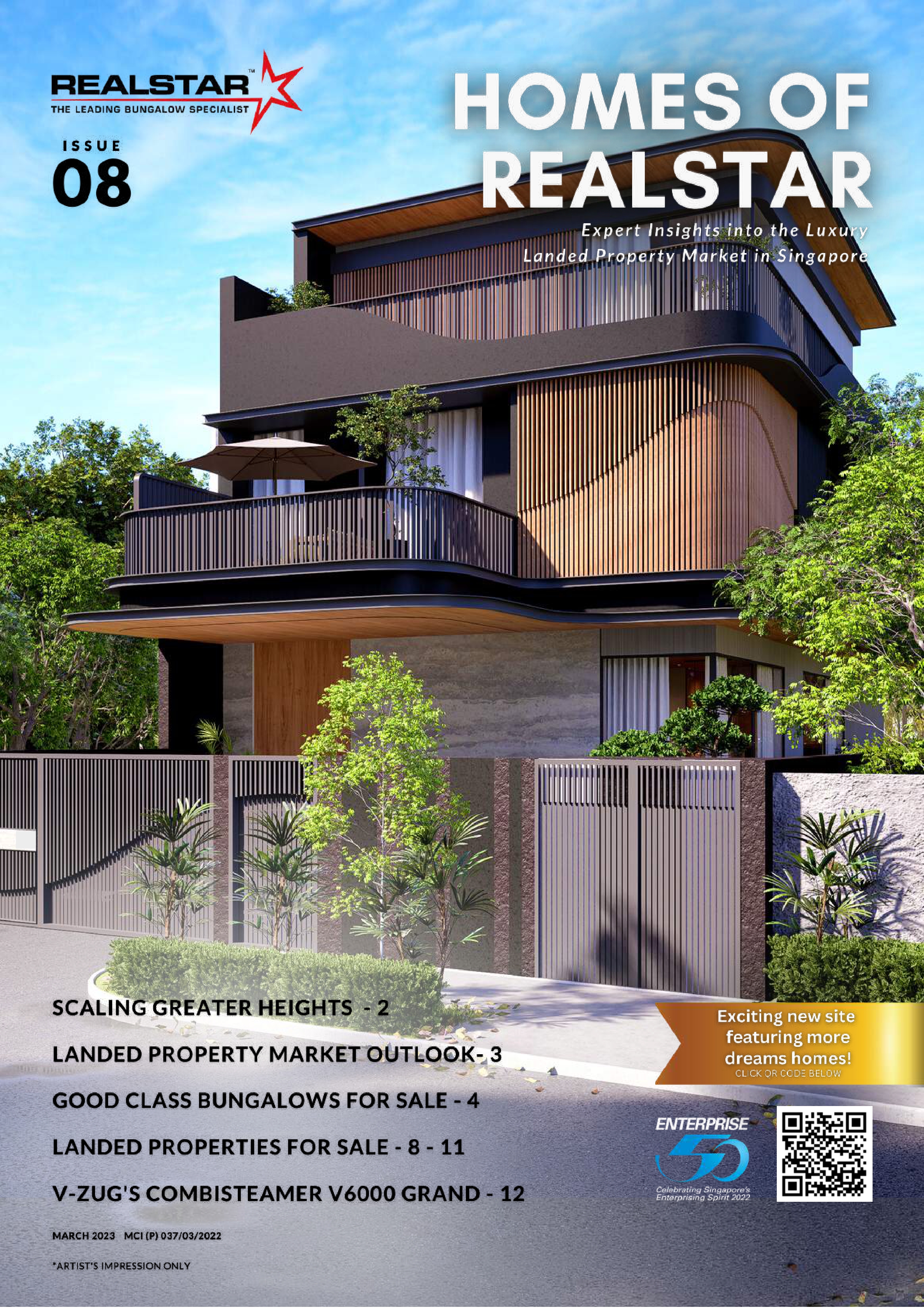 Issue 8 . Mar 2023 . Homes of Realstar page 1