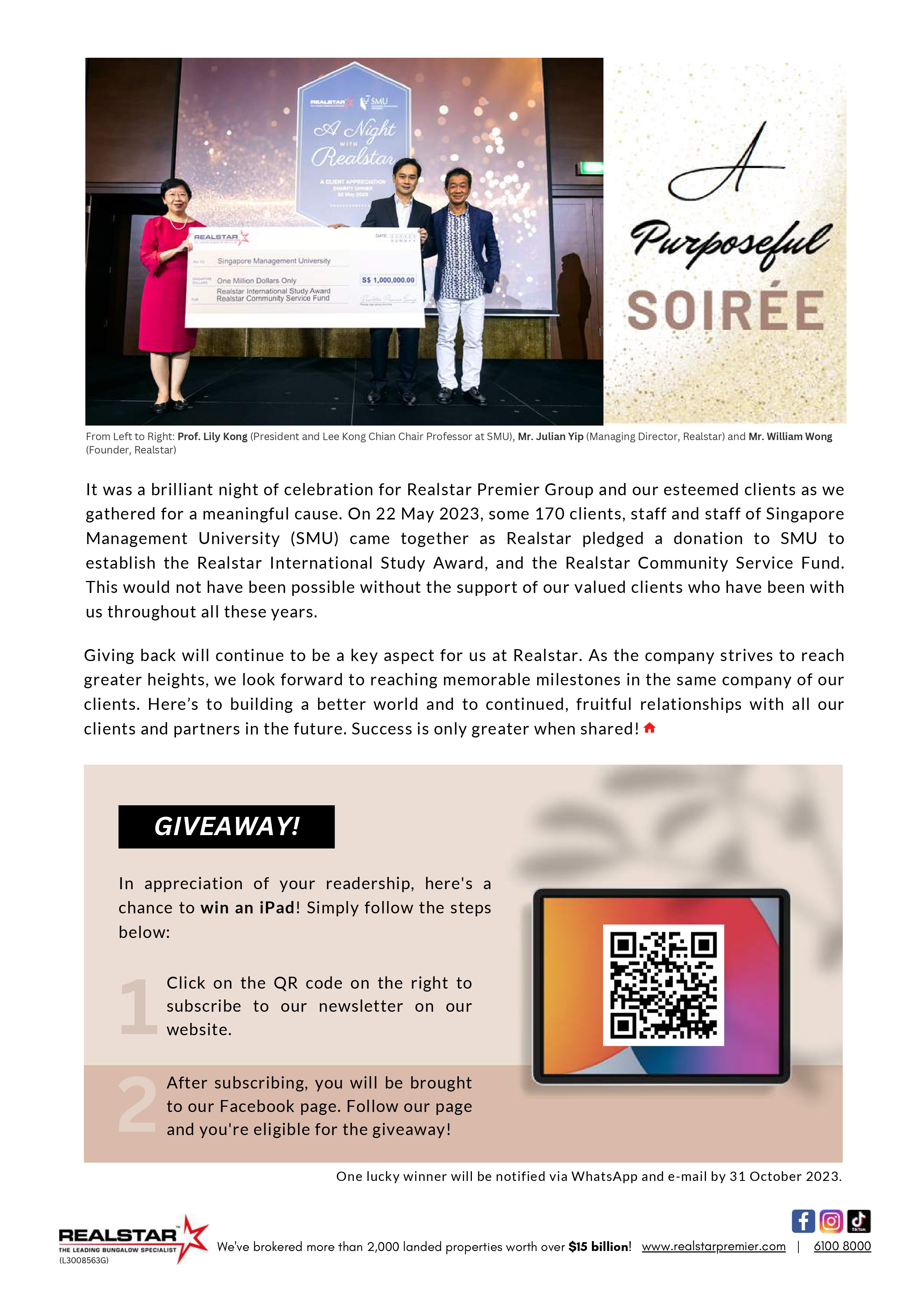 Issue 9 . Sep 2023 . Homes of Realstar page 2
