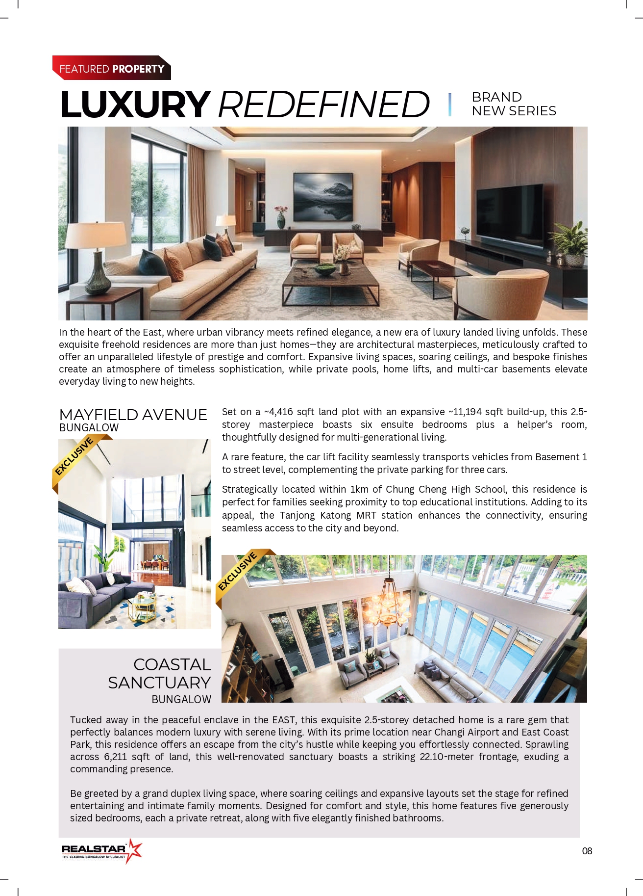 Issue 13 . Apr 2025 . Homes of Realstar page 8