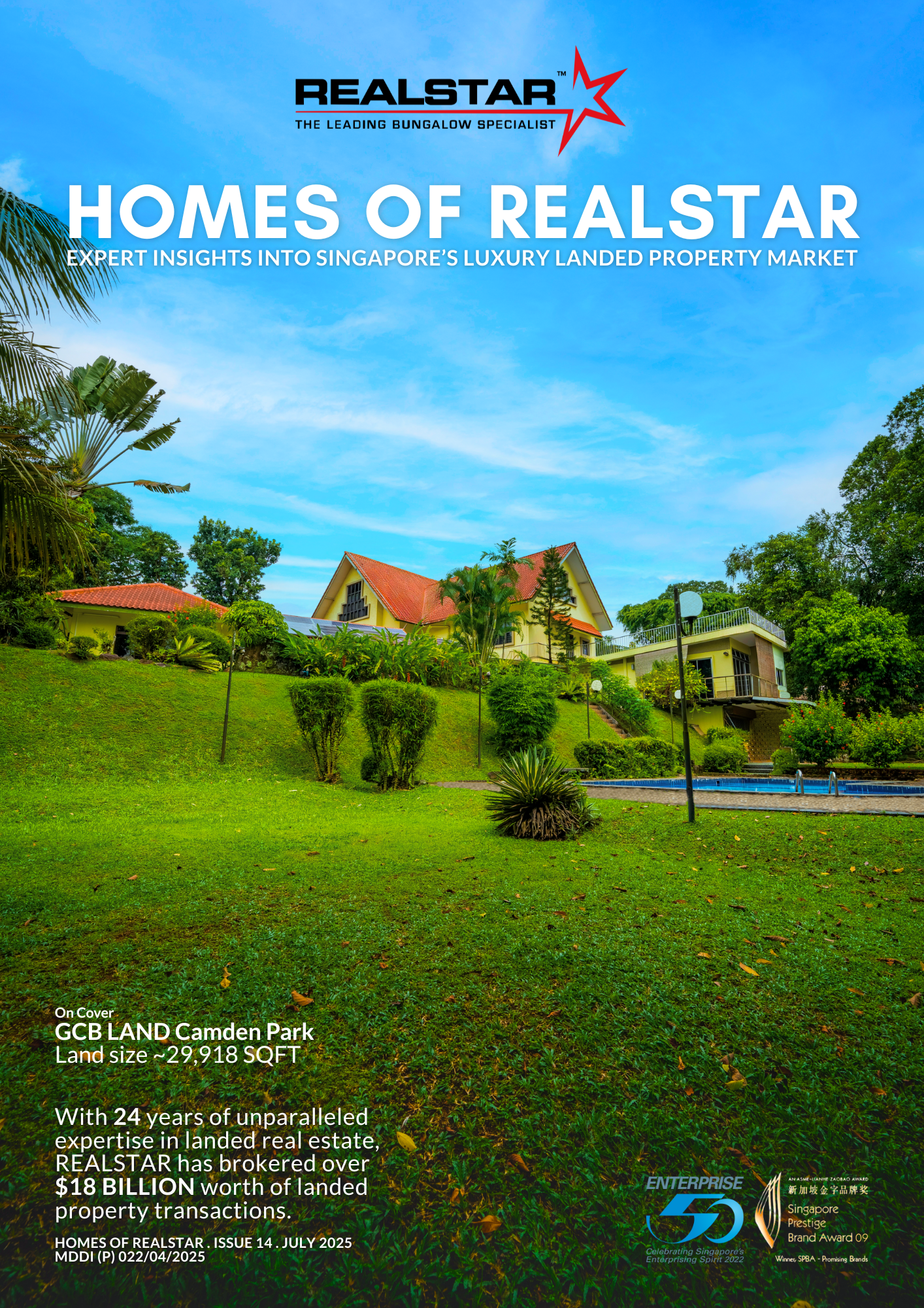 Issue 14 . July 2025 . Homes of Realstar page 1